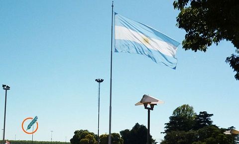 Certificado de promesa a la bandera argentina para imprimir